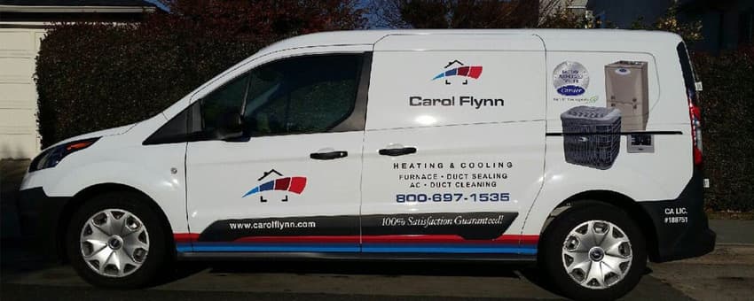 Carol Flynn Heating & Cooling storefront and location
